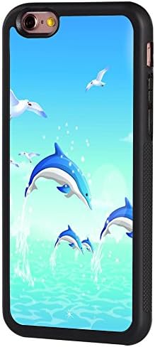 Dolphin Jumps Design for iPhone 6 Plus or iPhone 6s Plus TPU Case (4.7 inch)