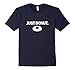 Men's Just Donut Exercise Funny T-Shirt 2XL Navy