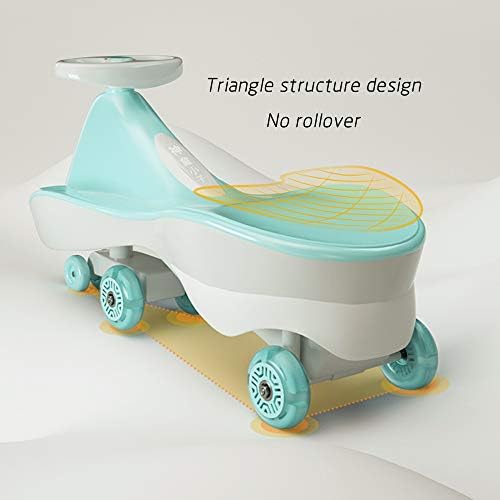 訳ありセール 格安 ベビーカー ホーム 楽器 音響機器 B0813gt2qq 車 をねじる子供 ユニバーサルホイールスイングスライド赤ちゃんのおもちゃアンチロールオーバーあなたの車の1 6歳 ベビーカー