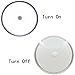 AFSEMOS 10-inch PIR Motion Sensor LED Ceiling Light, Human Body Infrared Detector Motion Switch,12W LED Wall Sconce Night 960LM,Light for Hallway Corridor Stairs Children Room