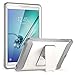 Galaxy Tab S2 9.7 Case, YOUMAKER Full-body Heavy Duty Protective Case with Kickstand and Built-in Screen Protector for Samsung Galaxy Tab S2 9.7 inch (2015 Release) - White/Gray