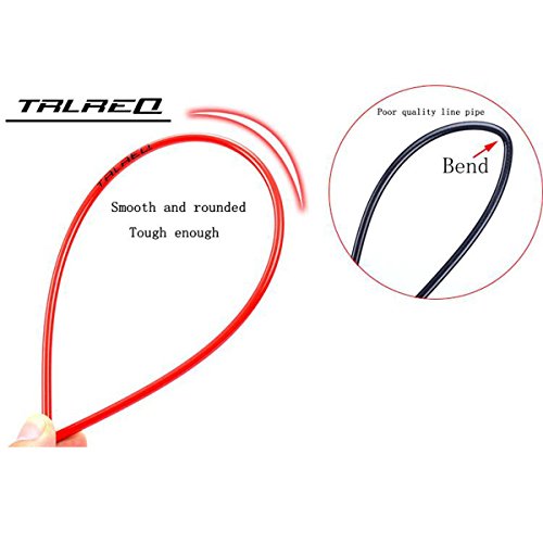dolphin1986 Bicycle Brake Cable Bike Braking Cable Line Wire Hose Housing Set Bicycle Parts Accessories (Black) - Thumbnail 5