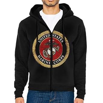 Men's Hoodies US Marine Corps Sweater Long Sleeve Hoodie Pullover Sweatshirt Coat Stylish Jacket 