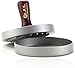 Burger Press Patty Maker I Nonstick Press Molds Uniform Consistent Burgers Every Time w/Perfect Grill Marks I The Best BBQ Accessory for Evenly Cooked Patties & Stuffed Burgers, Bonus Recipe E-book