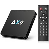 TICTID [1G DDR3/8GEMMC] AX9 Android 7.1 4K TV Box With H.265 HDMI 2.0 Video Decoder 4k.2k Output 2.4G WIFI Smart TV Box