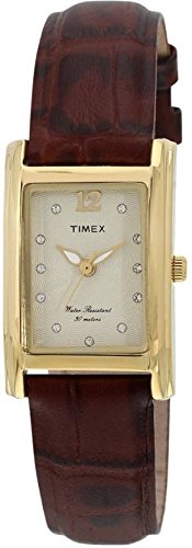 Timex Analog Champagne Dial Women's Watch - TW0TL8908