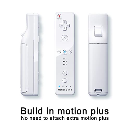 MOLICUI Wii Controller Motion Plus with Nunchuck，Wii Remote Controller