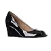 Riverberry Women's Addie Mid-Height Peep Toe Wedge Pumps