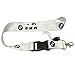 Coloryard 1pcs White Color USA Ship New Quick Release Neck Strap Lanyard Keychain Keyring Car Keys House Keys ID Badges Card for BMW Design