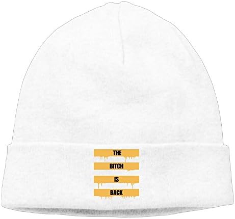 The Bitch Is Back 2017 Beanie Hats Unisex Black Vintage\r\n Wool