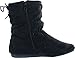 Forever Link Selena-51 Women's Stylish Slouch Side Zipper Flat Heel Mid Calf Boots