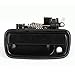 YITAMOTOR Door Handle Compatible for 1995-2004 Toyota Tacoma, Outside Front Left Driver Side Door Handle, Black, 69220-35020
