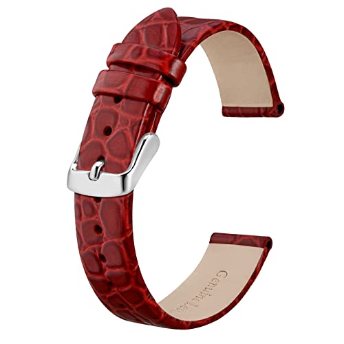 BISONSTRAP Leather Watch Straps, Soft Replacement