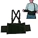 1 Back Support Brace Work Belt Adjustable Waist Lumbar Heavy Lift Suspenders New