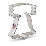 Ann Clark July 4th Liberty Bell Cookie Cutter - 4 Inches - Tin Plated Steel
