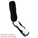 for Panasonic Close Curves Women's Electric Razor 3-Blade Cordless ES2207P Travel Hard EVA Protective Case Carrying Pouch Cover Bag by Hermitshell (Nylon Purple)