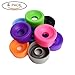 Royal Majesty 4 Pieces Colorful Soft Silicone Replacement Vacuum Pump Sleeve Cover For Men Condom