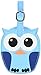 Kikkerland Whoo Owl Luggage Tags, Assorted (TT12-A)