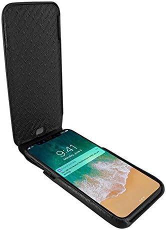 Piel Frama 792 Black Karabu iMagnum Leather Case for Apple iPhone X