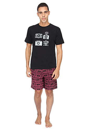 nuteez camera shorts set for men