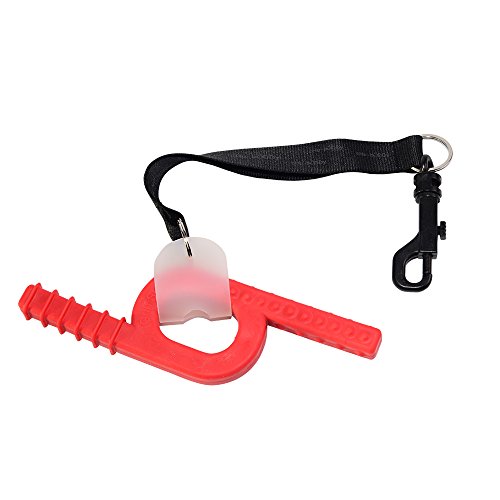 chubuddy Chewy Holder- Black Tether And Natural Strap