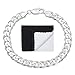Boy's 8.5mm Thick .925 Sterling Silver Italian Crafted Beveled Cuban Curb Link Bracelet, 7 inches