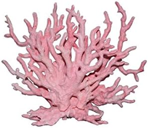 FOONEA Aquarium Decor Fish Tank Decoration Ornament Coral (S, Pink)