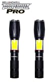 Bell + Howell TACLIGHT PRO Lantern Flashlight - 40x Brightness - with Zoom, Magnetic Base (Set of 2)