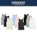 CHEROKEE Women's 3 Piece Ladies Cotton Tank, Pack White/Heather Grey/Black, XL