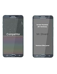 [3-Pack] -Mr Escudo Protector Para Samsung Galaxy Note 5 [] Protector de visualización de vidrio templado con Garantía reemplazo de por vida