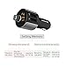 Perbeat Bluetooth FM transmitter Wireless Receiver Radio Adapter Car Kit with 3.4A Dual USB Car Charger Music Controls & Hands-Free Calling C27 Black Gray