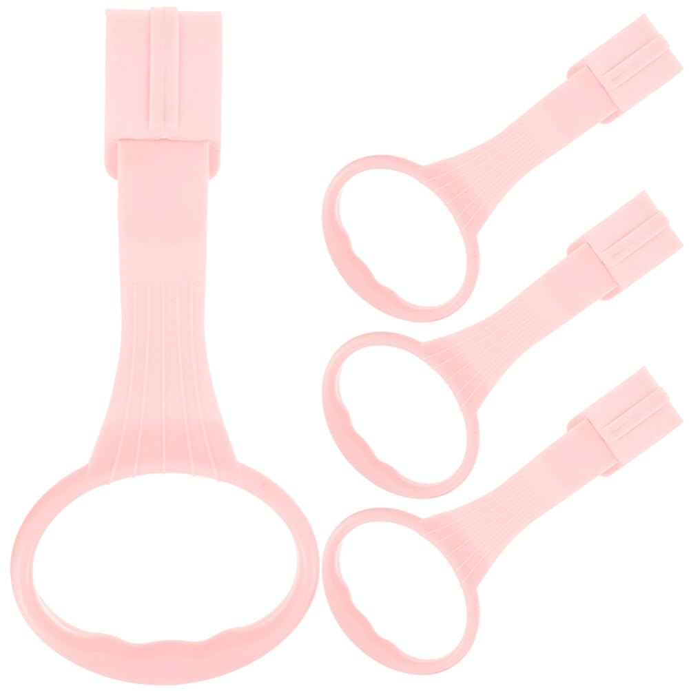 BESPORTBLE 4Pcs Baby Pull up Rings: Standing Walker for Standing and Walking Support - Safe and Comfortable Toys for Infants - Ideal for Playpen and Nursery Bed Use