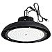 hykolity 200W LED High Bay Light, [400W/750W MH/HPS Equiv.] 28000lm 1-10V Dim 5000K LED UFO High Bay Light Fixture, Commercial Warehouse/Workshop Area Light