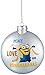 Kurt Adler Despicable Me Disc Ornament with Decal, 80mm