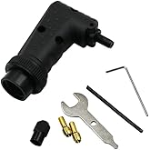 Lagnlnaoy 90 Degree Rotary Tools Right Angle Converter For Dremel Abrasive Tools Dremel Accessories