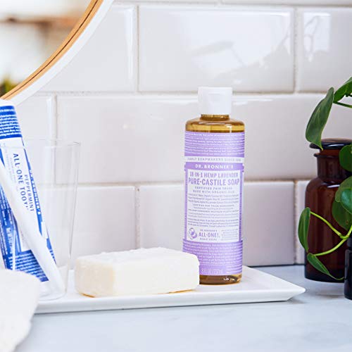 Dr. Bronner's, Organic PureCastile Liquid Soap, Lavender, 475 ml - Image 4