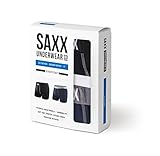SAXX Men's Underwear-24-Seven Boxer Fly 2 Pack-Black/Navy-XL