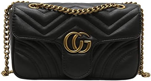 2019 Fashion Wild Women Career OL handbag chain Crossbody bag shoulder bag fashion street Bags for women （24 * 8 * 14 cm）