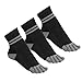 HABITER Toe Socks Five Finger Athletic Running Socks For Men Women 3 Pack(multicolored)