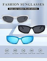 kimorn Wrap Around Polarized Sunglasses Womens men