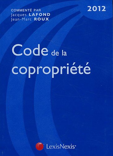 Code de la copropriété, 2012