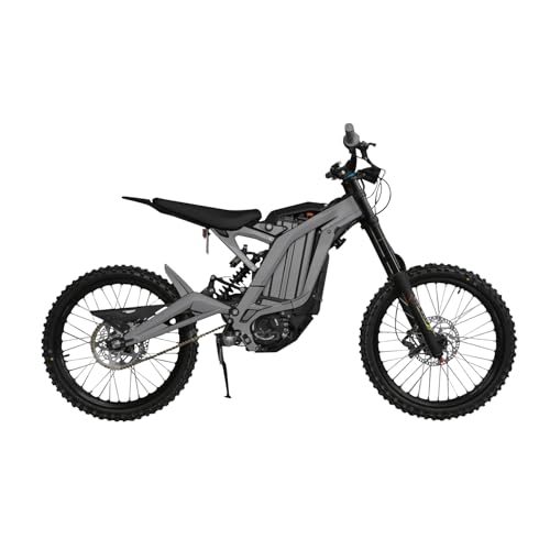 Surron Light Bee Graphics Kit Wrap - Solid Gray - Sur-Ron Skin - Premium 3M Vin…