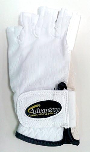 Advantage Tennis Glove Half Finger Left Womens - M