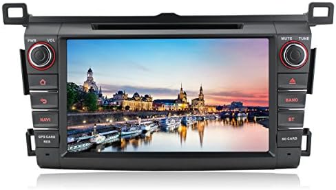 Volsmart Android 5.1.1 Car Stereo Radio GPS Navigation for Toyota RAV4 2013-2016 with 1024x600 Capacitive Screen support Bluetooth Phone Call USB SD Backup Camera ScreenMirror OBD2