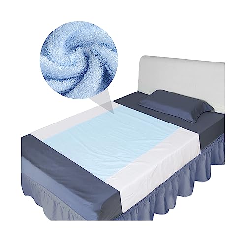 Incontinence Bed Pads for Adults Pee Pads Hospital Positioning Bed Pad Reusable Waterproof Washable Draw Sheet Transfer Medical Pad Protective Underpads for Elderly Bedridden Patients - 48x36 inch