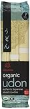 Hakubaku Organic Udon, Authentic Japanese Wheat Noodles, No Added Salt, 9.5 oz Boxes, 2 pk