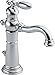 Delta Faucet Victorian Single-Handle Bathroom Faucet with Metal Drain Assembly, Chrome 555LF