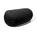Cushie Pillows 7 inches x 12 inches Microbead Bolster Squishy/Flexible/Extremely Comfortable Roll Pillow - Black