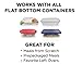 Hot Logic Food Warming Tote with 5 Cup Dish, Black