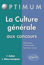La  culture générale aux concours